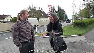 Dirty Latina Laura's first time with a black dude in HD