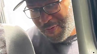 Ugly BBW Mature Gets First Time DP Fucked in My Van