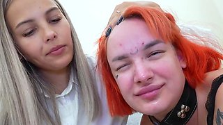 LICKING GIRLS FEET - Pamela - Message To The Slave'S