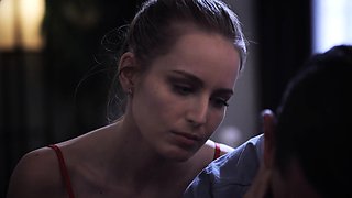 Blonde Prom Princess Seduces Her Daddy on Date Night