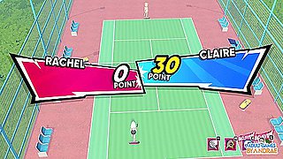 : Hentai With Maureen, Chris And Evonne - Academy Love Saga: Tennis Angels Ex
