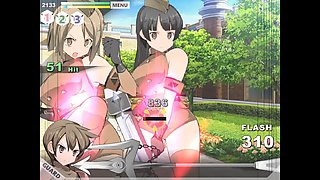 Thighjob domination with mind control in a video game session