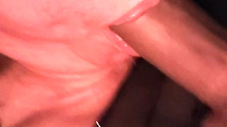 MILF Sucking and Sucking Cock Until It Comes on My Face I Masturbate in My Mouth and Swallow Milk