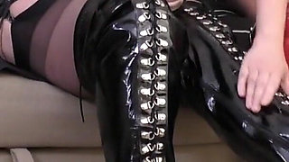 Leather Boots and Toys with Julie Part 1