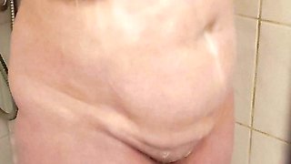 BBW in the shower