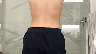 Curly Blonde Teen Records Solo Dildo Masturbation More at