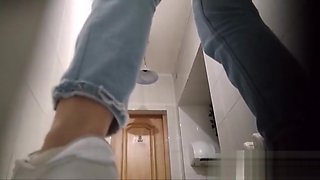 Peeing girls in wc compilation 3