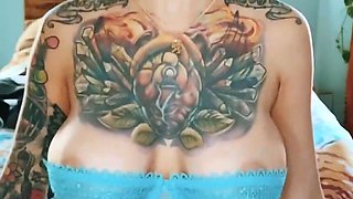 Great Big Boobs On Masturbating Redhead