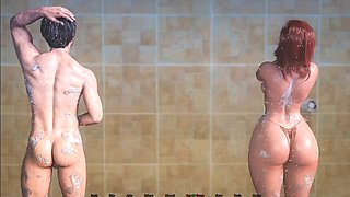 3d animation, brother step sister sex, ass