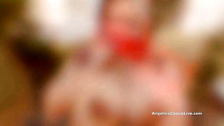 Brunette movie with rough Angelina Castro from Angelina Castro