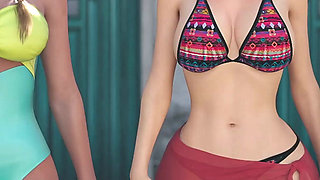 Being a Wife (v1.220p) - P8 - the Slutty Stepmom Helps Her Stepson Cum While on a Family Trip to the Beach