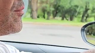 I Suck My Stepbrother's Big Dick in the Car