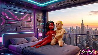 Romantic Couple in the Bedroom Ai Hentai Asmr