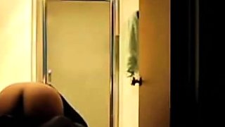 Hot Girl Swings into Interracial Homemade Sex