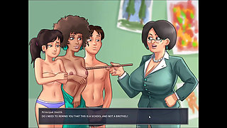 Summertime Saga Miss Ross Animation Collection [part 33] Nude Sex Game Play [18+] Adult Game