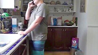 Fat Young British Brother with Small Cock Cums Accidentally In His Real American Petite Stepsis From QuickSexTonight.Com Just Before Their Mom Came Home