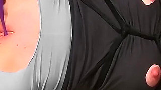 Tied Woman Begs, Please, Spank Me All Over Before You Let Me Orgasm - Pussy and Tits Punishment