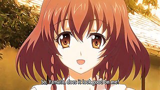 Huge anime tits wrap a cock for titfuck