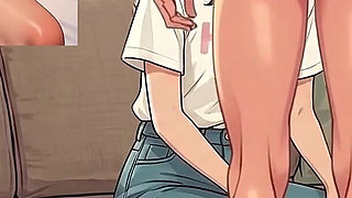 I Fucked My Girlfriend's Stepsister (19) While She Was Watching Hentai Anime