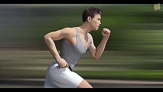 Get off with an adult visual novel featuring a big booty and erotic stories