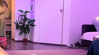 Horny lesbian yoga with Ivi Rein