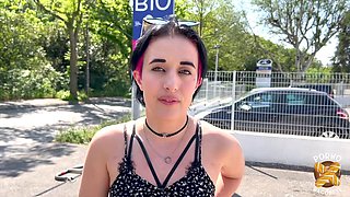 French Leilas Pierced Nipples Pounded Hard