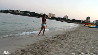 Horny Nude on Beach