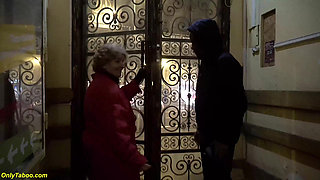 Rough BBC Surprise for 81 Years Old Grandma