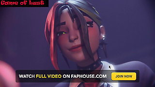 Big Booty 3D Helsie Cowgirl Creampie