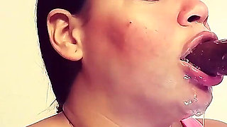 Fishing Throat I Destroy My Throat with Toys up to My Balls