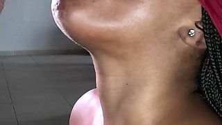 Jerk Slow Motion Cum in Mouth Swallow