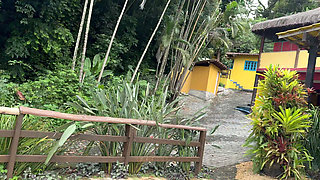 My Stepsister's Husband Had Great Sex with Me by the Pool.