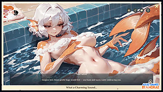 Hotel Tales: H-scene - Pasithea Masturbating by the Pool
