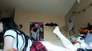 Hot teen lauryn may solo toying