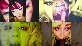 Goddess Lana - Hot Sensual Dildo Sucking Compilation 1