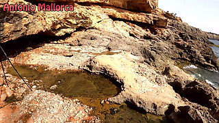 Uncut - Horny Spanish Amateur Couple Persuades Me to Have a Threesome in Public - Bts