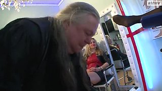 German BDSM Doctor Punishes Slave - Hardcore Fisting & Enema Torment