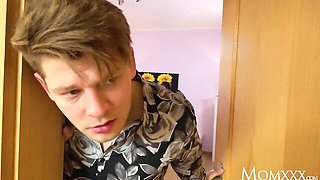 Mom XXX featuring Suzie Q's perky tits video