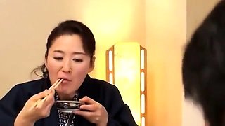 Lustful Oriental housewife has her lover banging her pussy