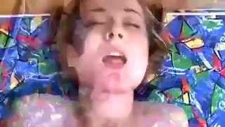 Russian amateur teen Danielle: Blowjob, Doggy  Hardcore Porn