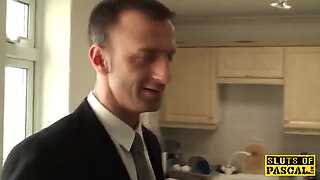Real uk slave slammed with hard sausage