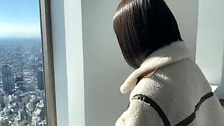 Japanese Amateur Idol Tsukasa Hirata & Mitsuki Amane in Hot Gonzo Sex - Cute Skinny Babes with Big Breasts and Erotic Butt in Cowgirl Position Homemade Porn