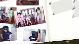 Two Hot Policewomen Tie Up And Mercilessly Torment A Male Prisoner