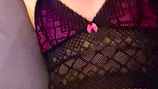 Submissive wife has pussy creampied by husband's friend!