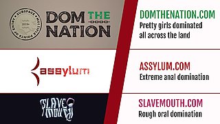 Bondage teen fucked in her tight little ass