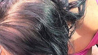 She Wet N Ready in the Back Seat She Quieves N Squirts