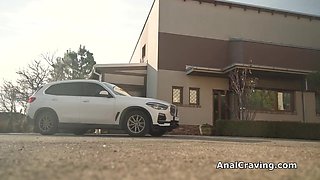 Husband walks in on wife then double penetrates her