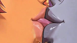 Raven & Starfire Lesbian Animation