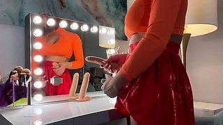 Jasmine Lotus Cosplay Solo Dildo Play