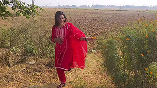 Mature indian wife blowjob kissing scenes and boobs press   outdoor